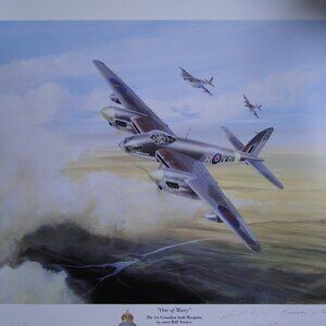 The first Canadian built Mosquito Terry Ryan print